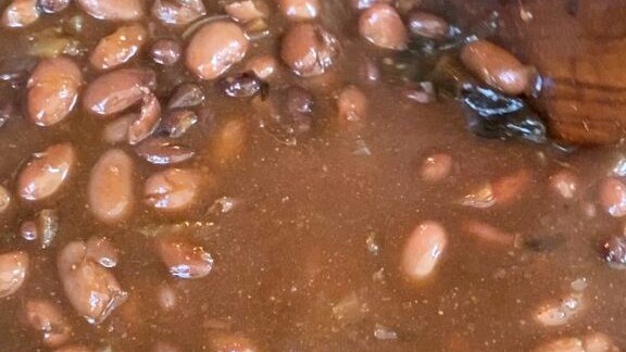 Image of Traditional Native American Baked Beans of the Northeast