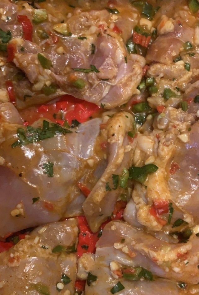 Image of Combine all of the main ingredients(1:4 cup Olive oil, 1/4...