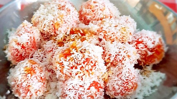 Image of Strawberry Flavored Ondeh Ondeh
