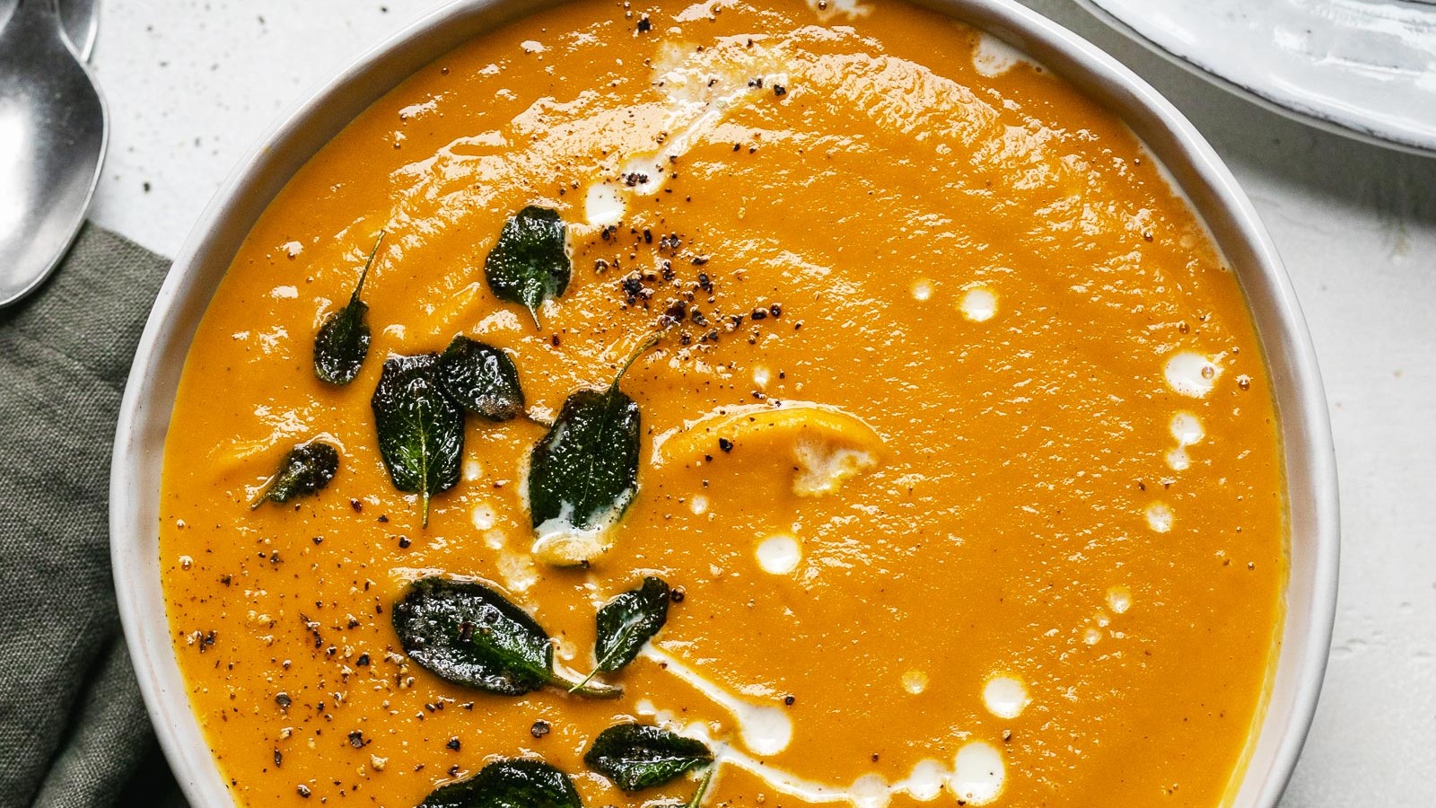 Image of Tahini Butternut Squash Soup 