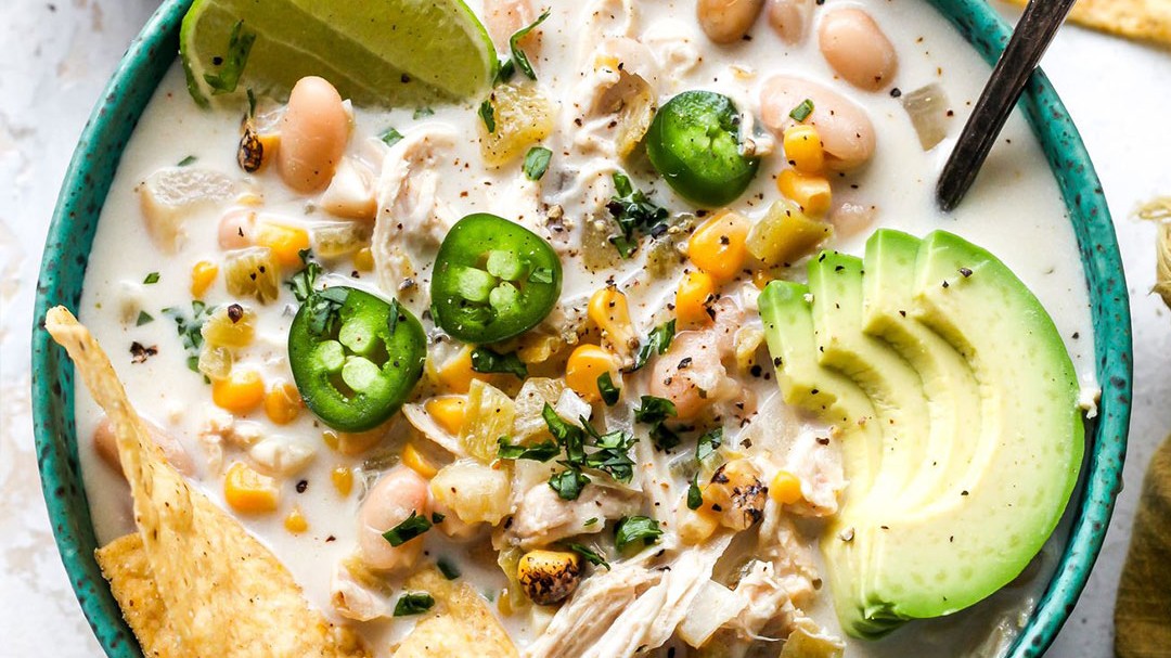 Image of Slow Cooker White Chicken Chili