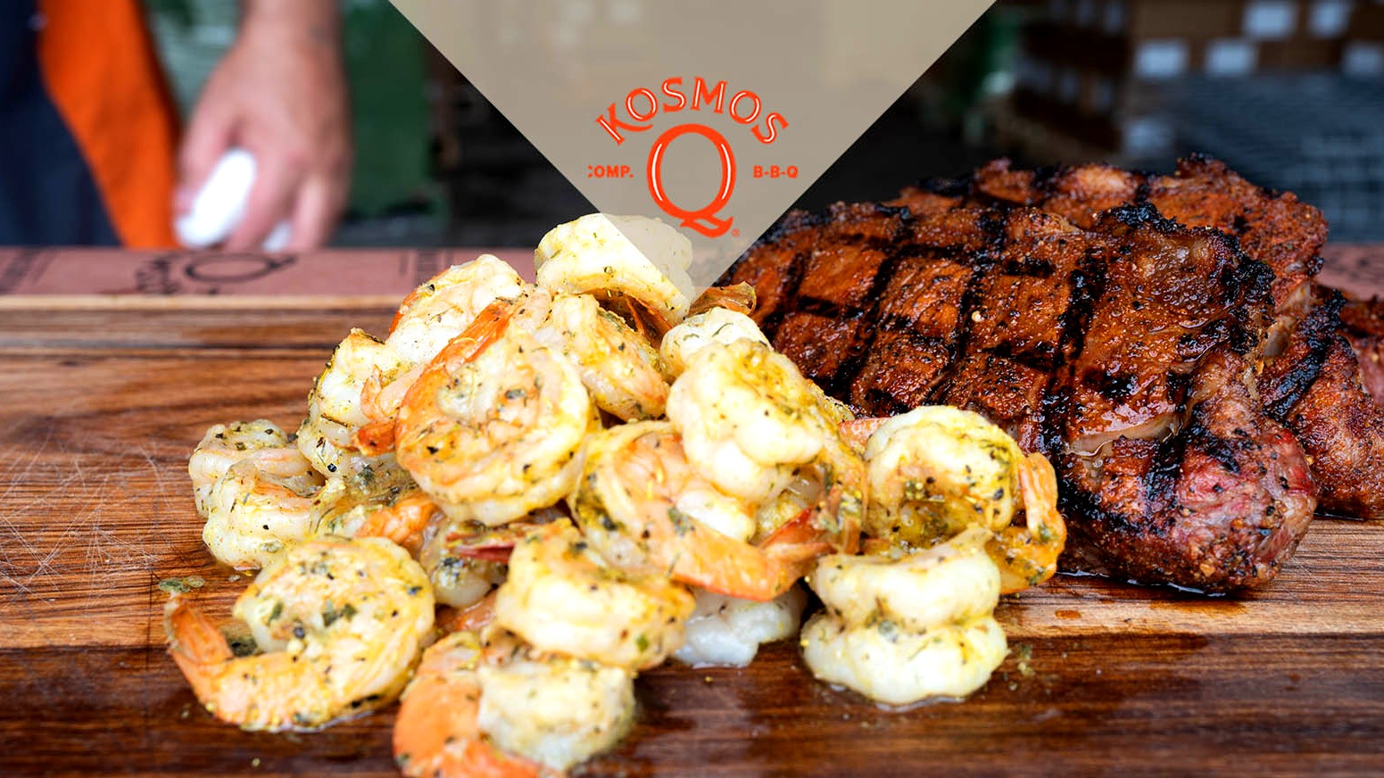 Image of Barbecue Surf And Turf | Shrimp & Steak