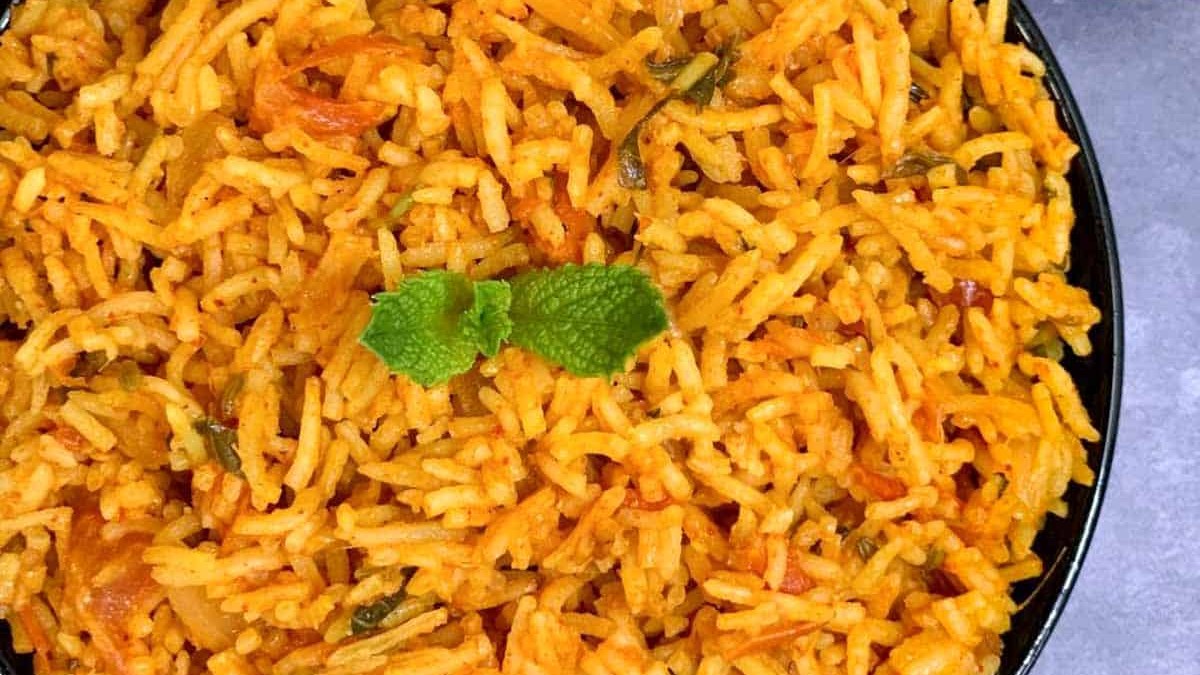 Image of Tomato Biryani Recipe