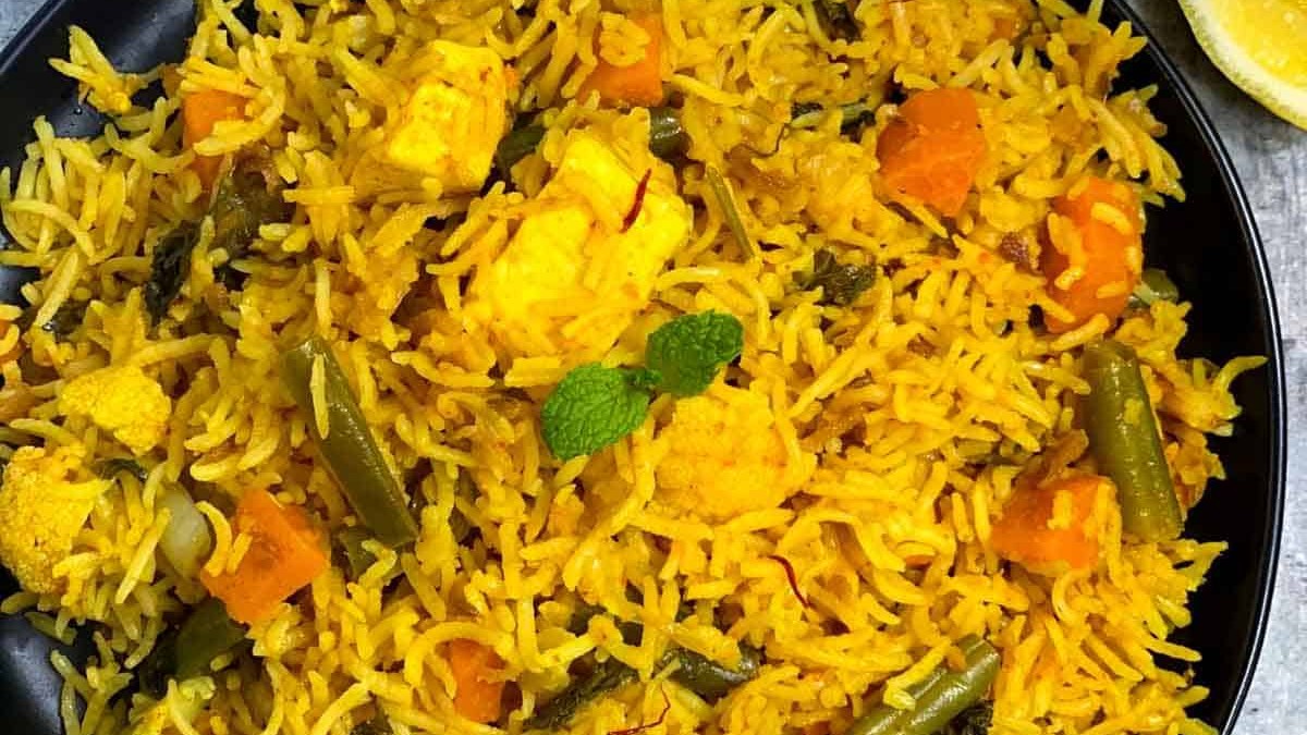 Image of Vegan Biryani | Vegetable Biryani