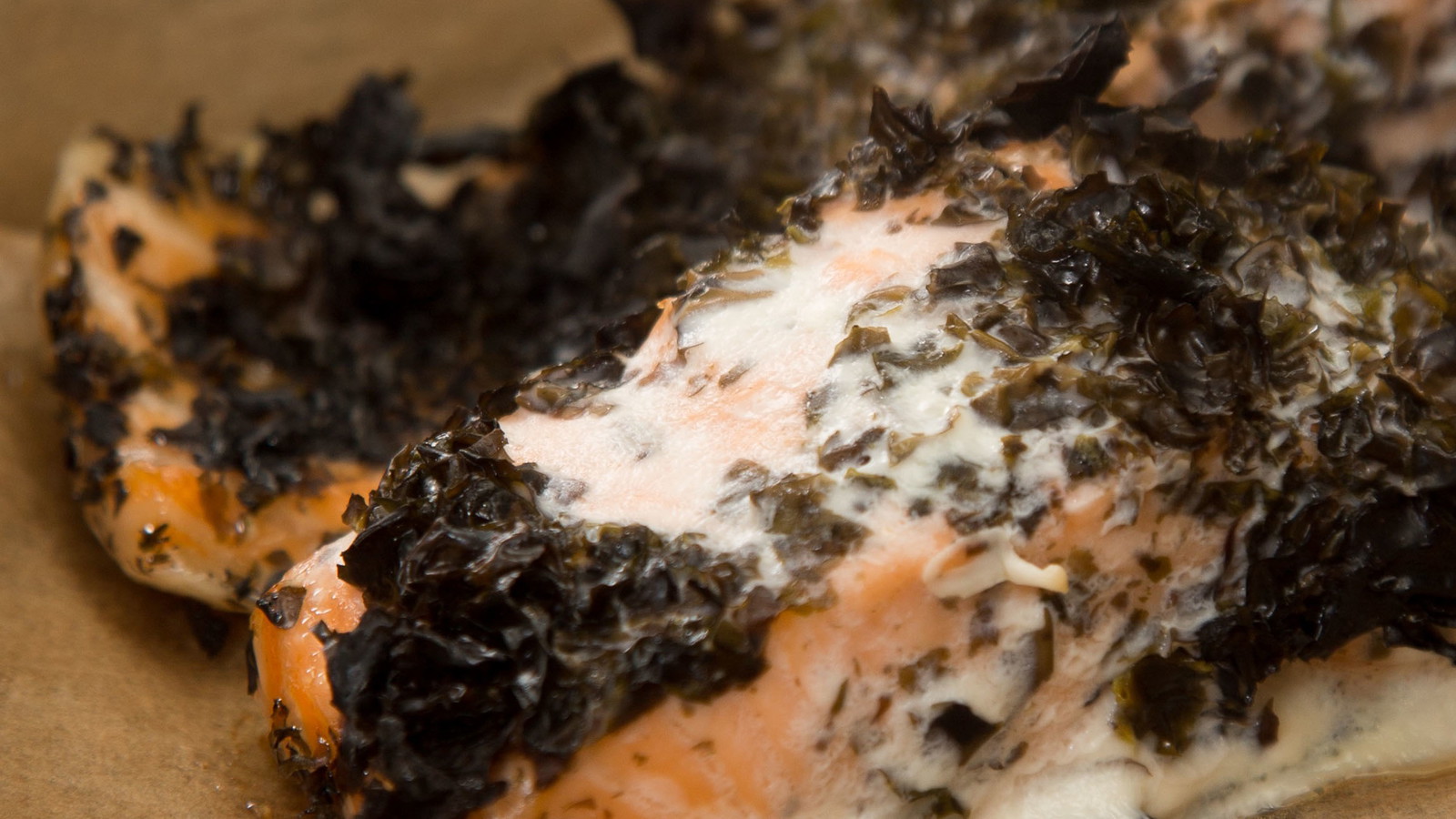 Image of Baked Salmon with Welshman's Caviar