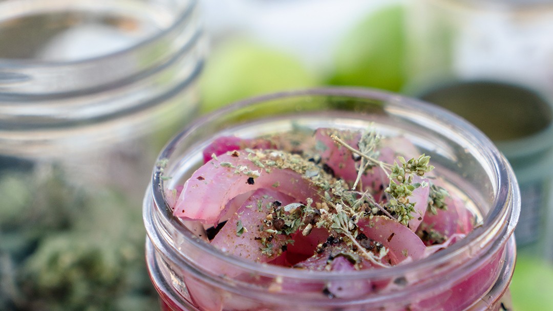 Image of Charred Pickled Red Onions