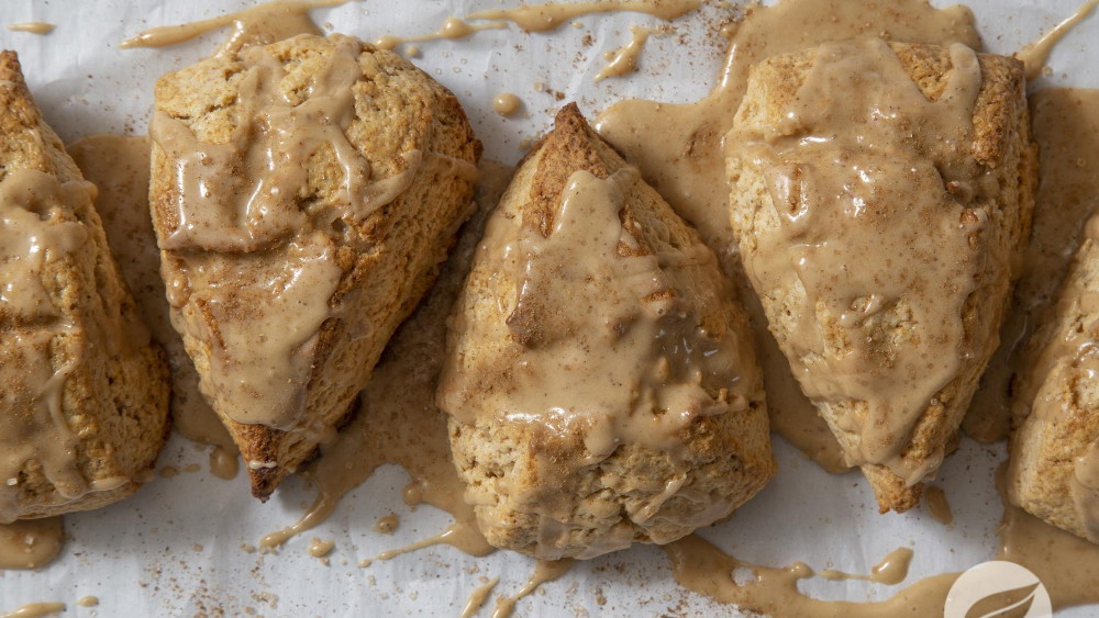 Image of Chai Scones with Maple Coffee Glaze