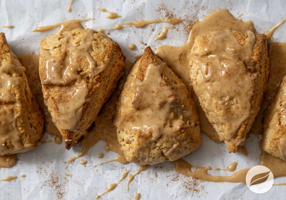 Image of Chai Scones with Maple Coffee Glaze