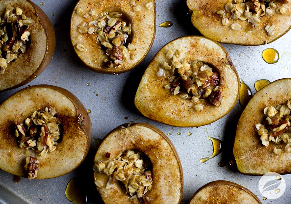 Image of Maple Chai Baked Pears