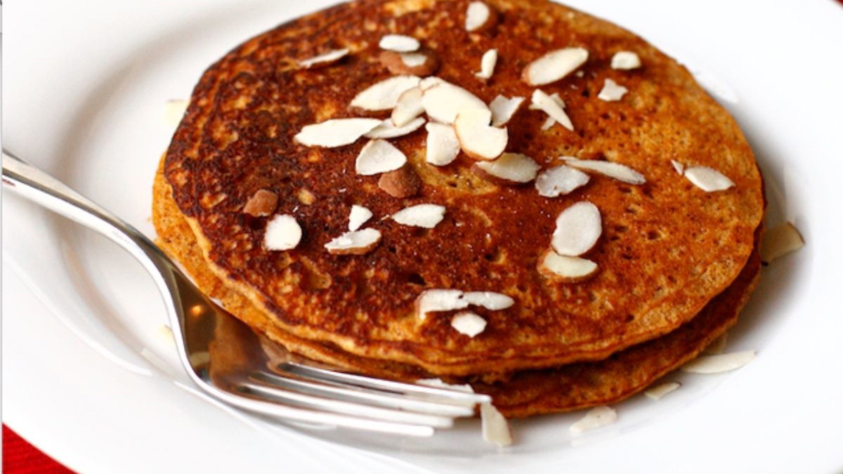Image of Maple-Cinnamon Sweet Potato Pancakes