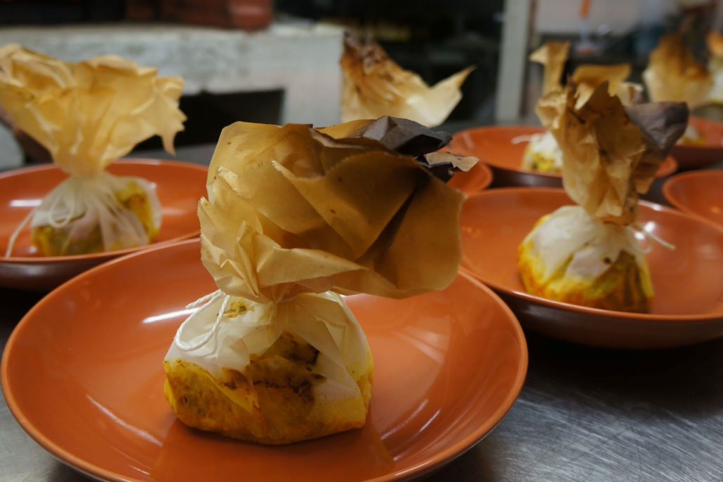 Tandoori Salmon Parcels