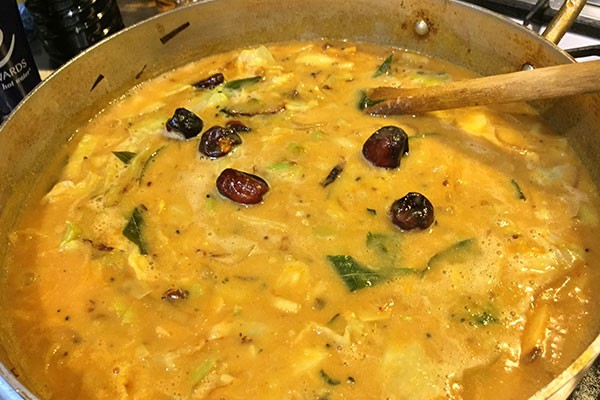 Image of Red Lentil and Eggplant Yellow Curry