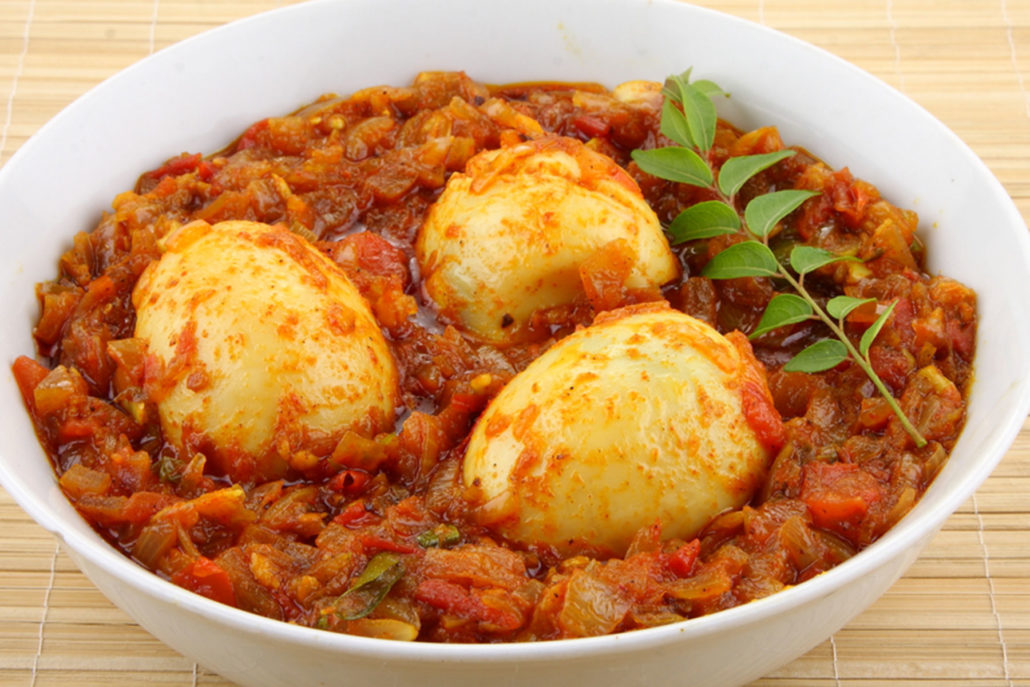 Egg and Red Lentil Curry