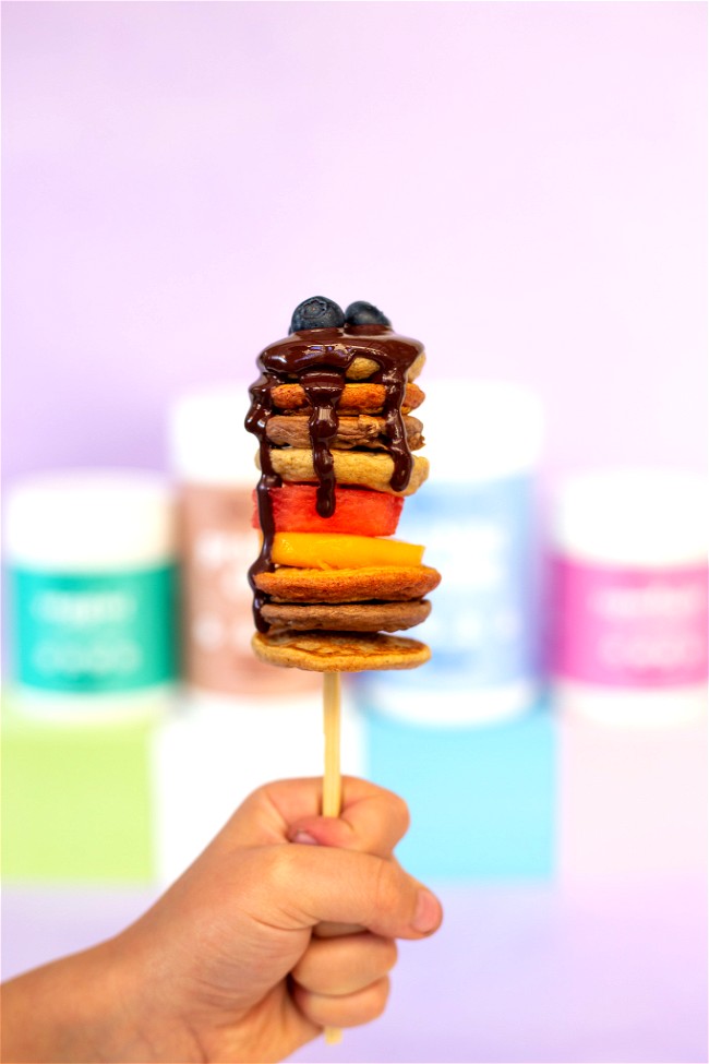 Image of Boosted Pancakes 4 Ways - Popsicles