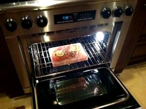 Image of Flip the salmon and move it to another location on...