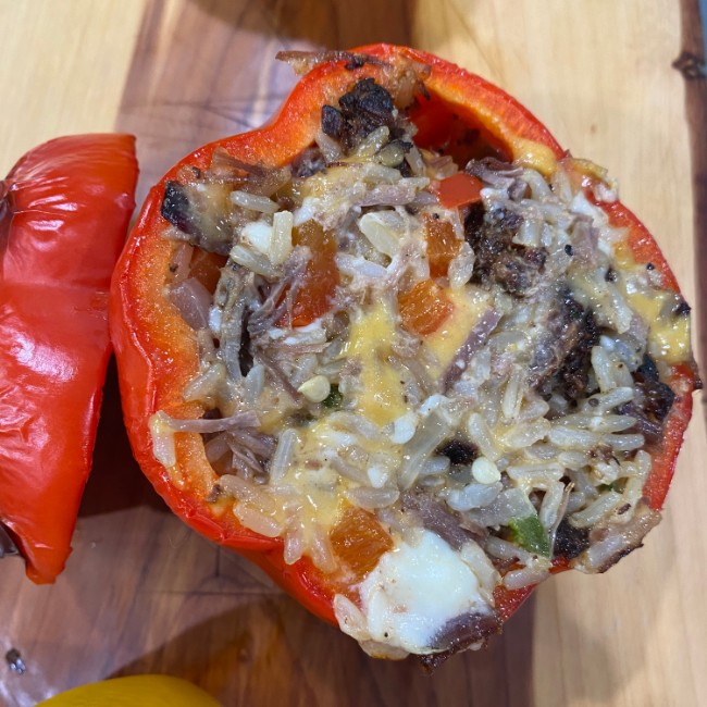 Image of Brisket Stuffed Peppers