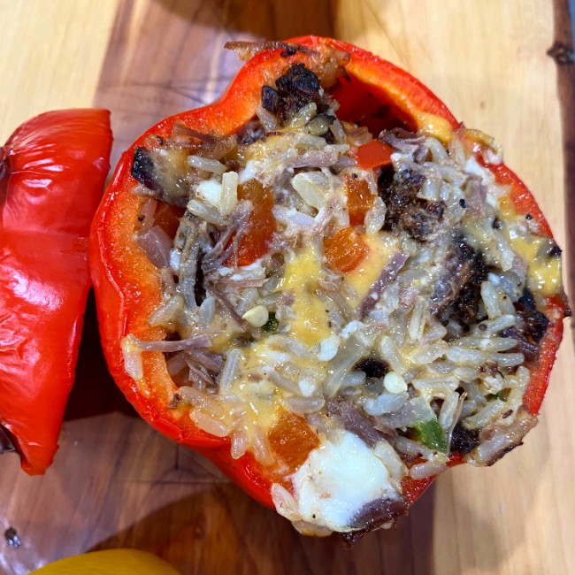 Image of Brisket Stuffed Peppers