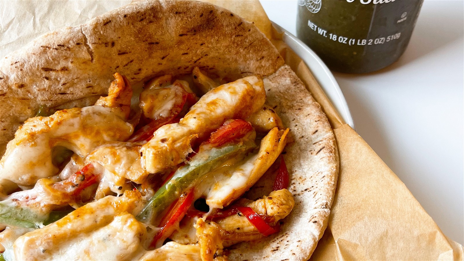 Image of Philly Chicken Pitas