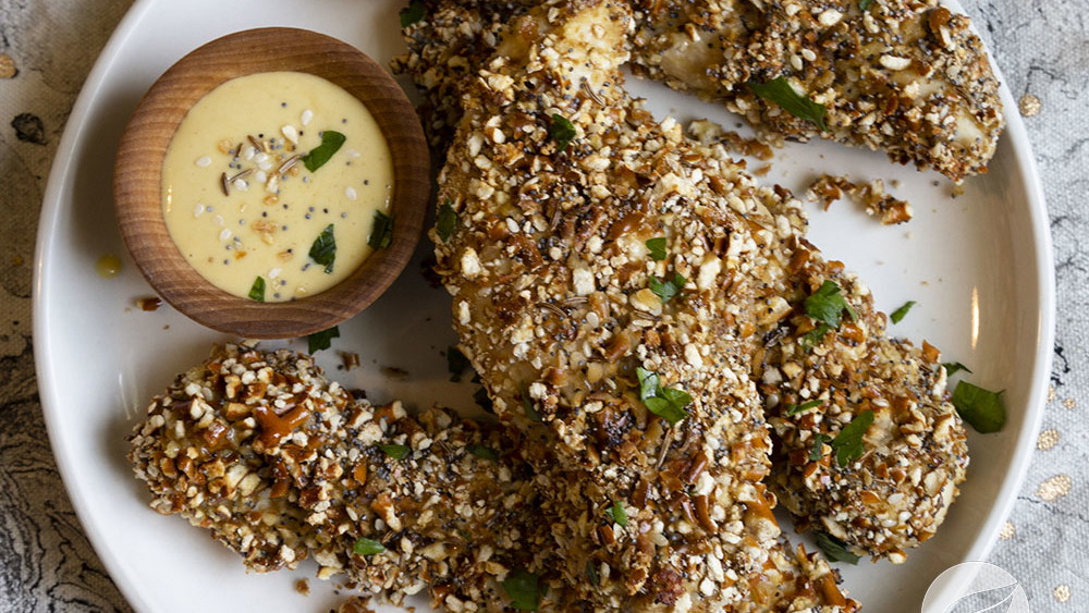 Image of Everything Bagel Baked Chicken Tenders