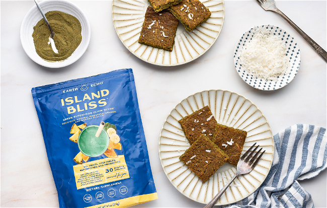 Image of Gluten-Free Coconut Island Bliss Blondies