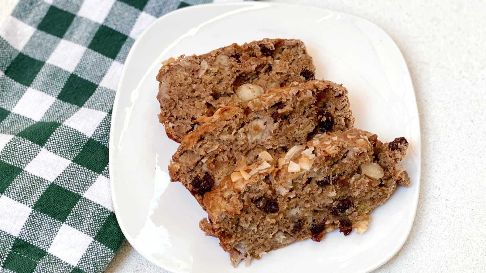 Image of Macadamia Raisin Banana Bread