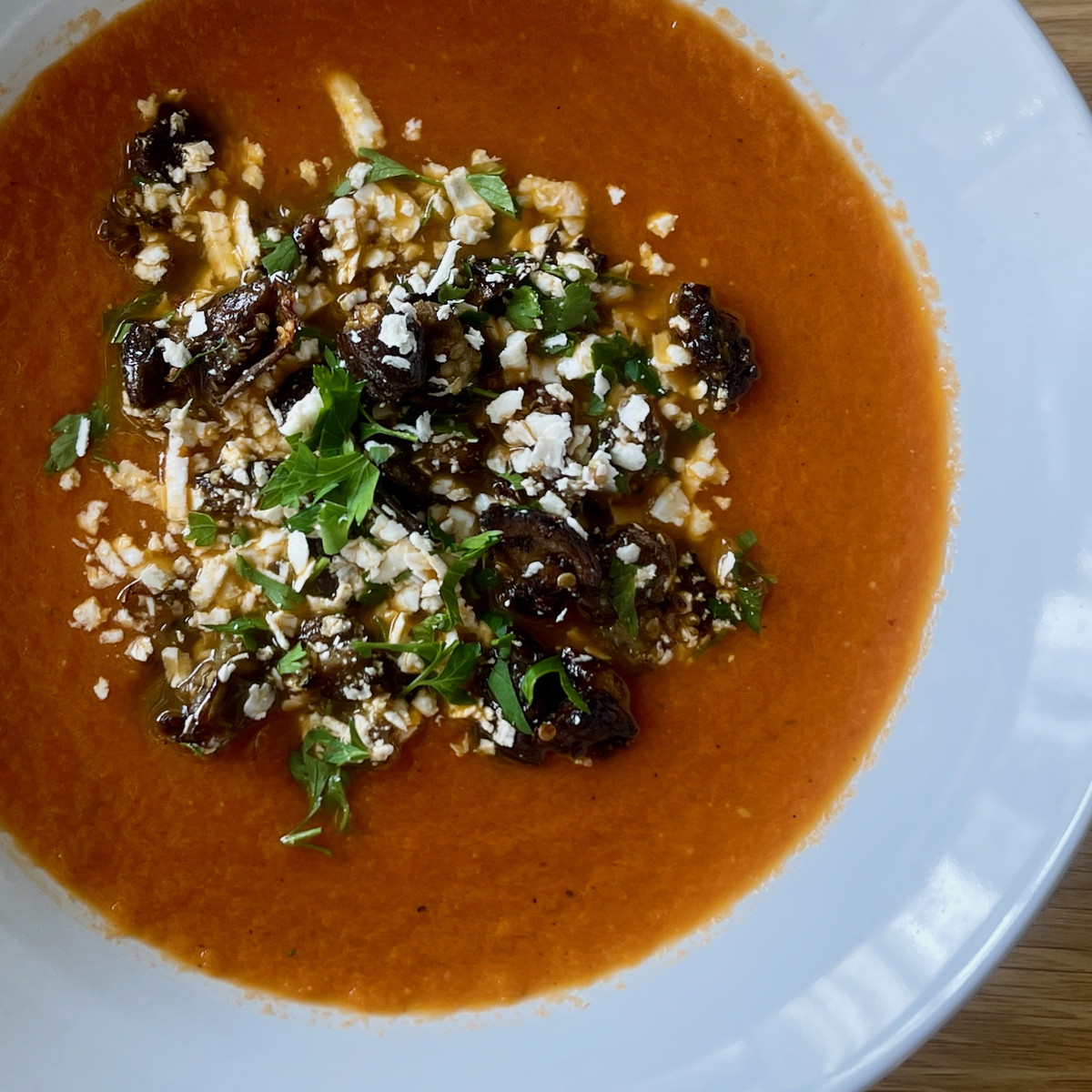 Tomato Soup alla Norma