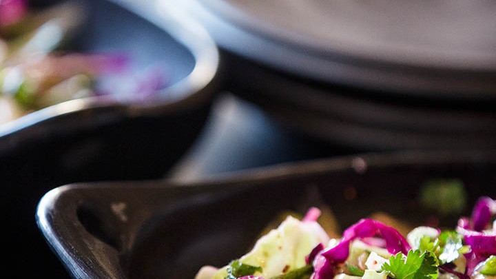 Image of Cabbage + Jalapeño Coleslaw