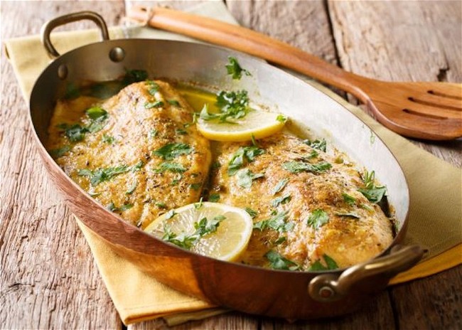 Image of Herb and Garlic Baked Trout