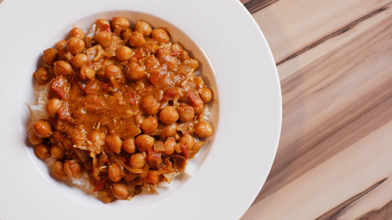 Image of Cremiges Kokos Kichererbsen Curry