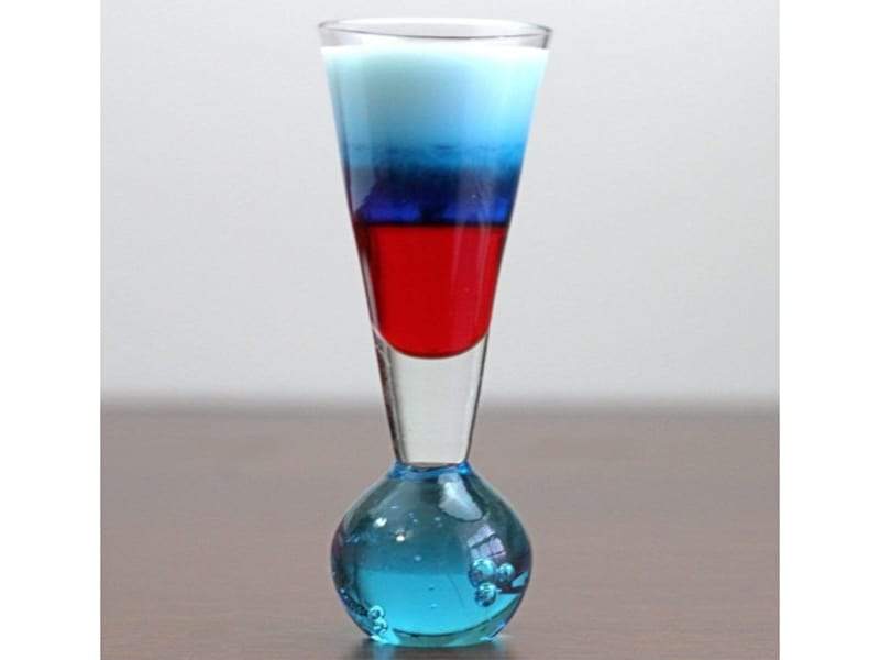 Red White and Blue Cocktail