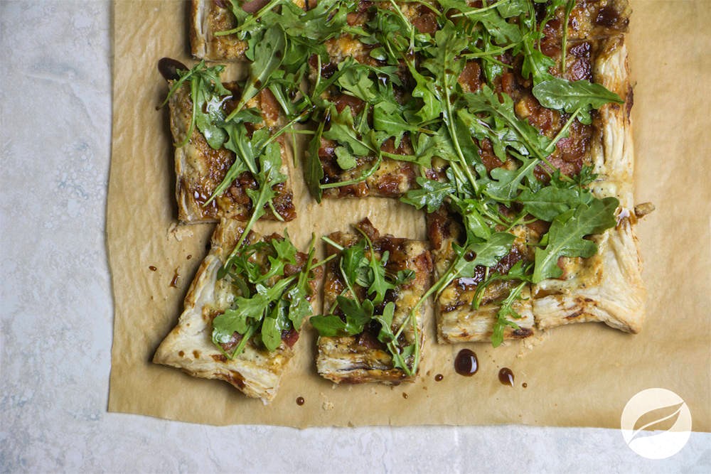 Image of Bacon & Blue Cheese Tart