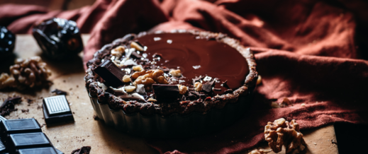 Image of Dark Rich Chocolate Mini Tart