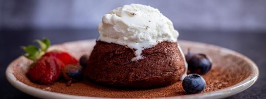 Image of Dark Chocolate Molten Lava Cake