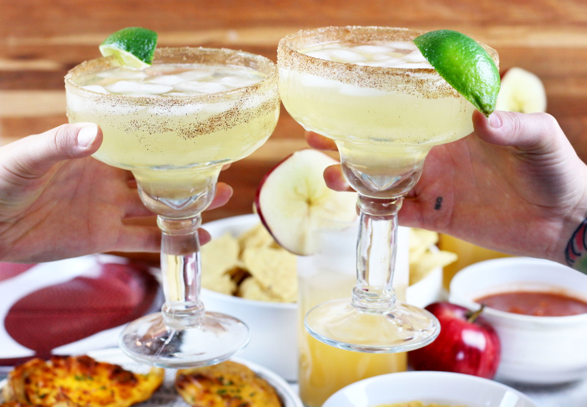 Sparkling Apple Cider Margarita