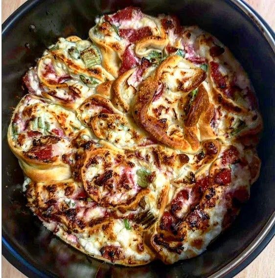 Image of Pizzaschnecke | Heißluftfritteusen Rezept