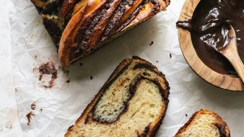 Image of Chocolate Tahini Babka