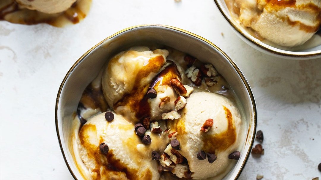 Image of No-Churn Dairy-Free Tahini Ice Cream 