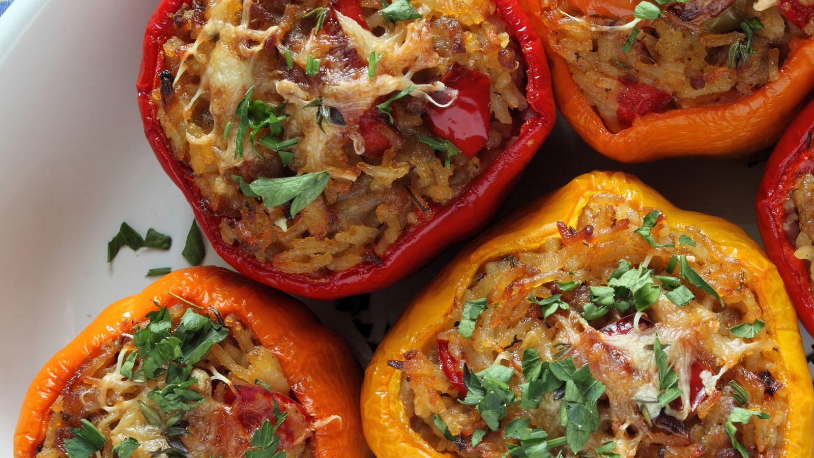 Image of Bison Stuffed Bell Peppers