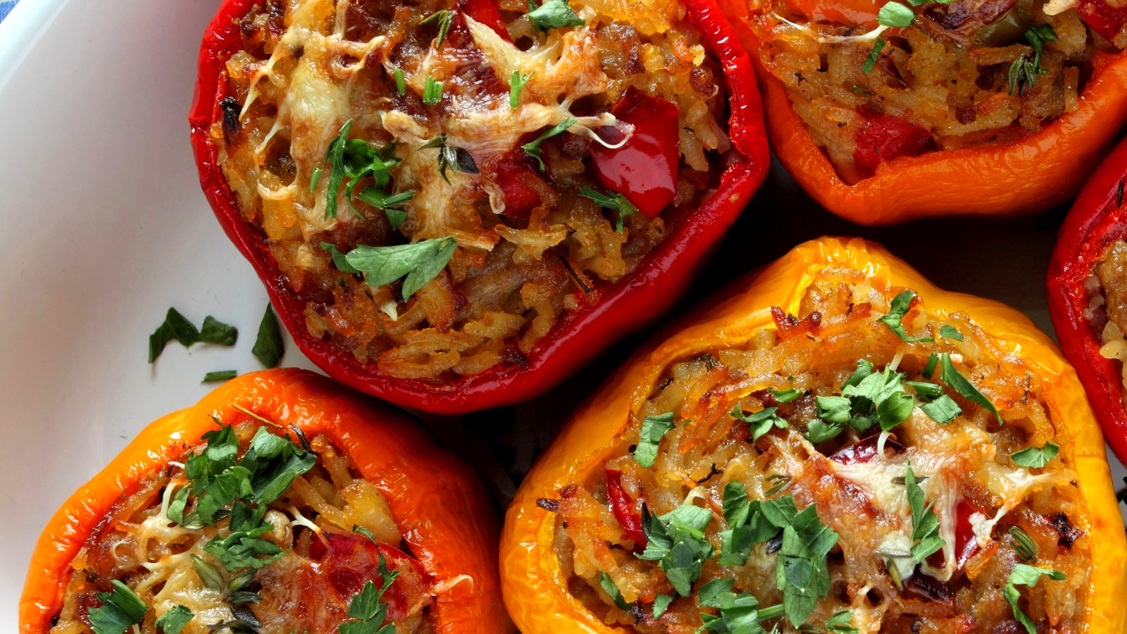 Image of Bison Stuffed Bell Peppers