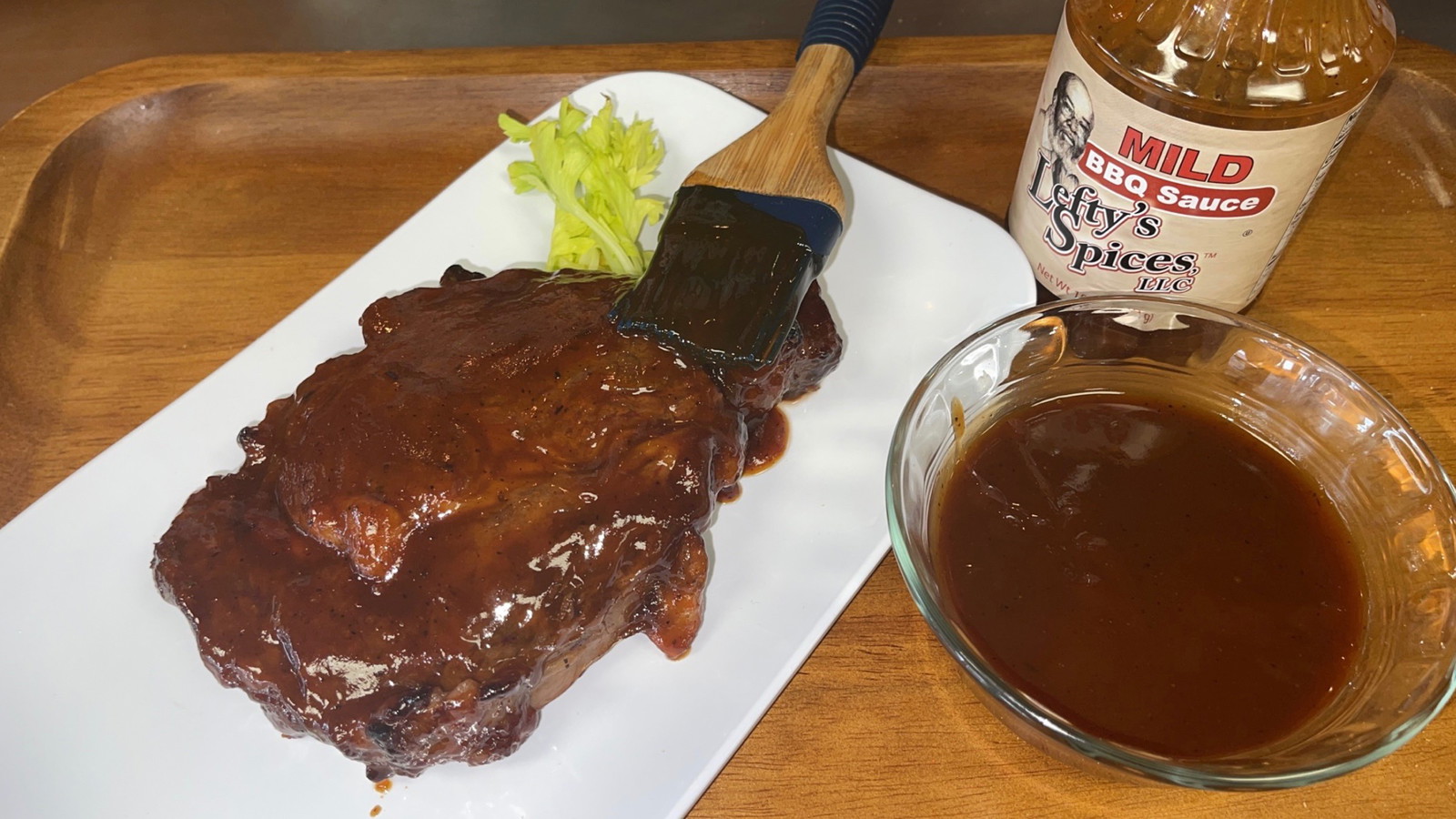 Image of Air-Fried BBQ Steak