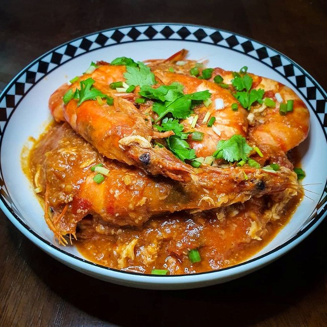 Image of Singapore Chili Prawns