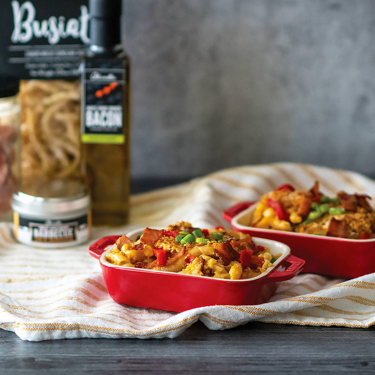 Southern Style Bacon & Pimento Mac And Cheese