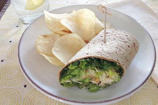 Image of Dirty Martini Chicken Wraps