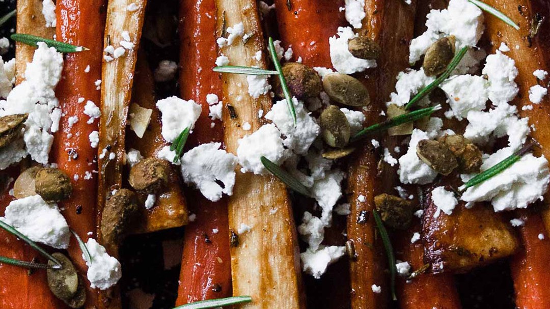 Image of Spiced and Roasted Carrots and Parsnips 