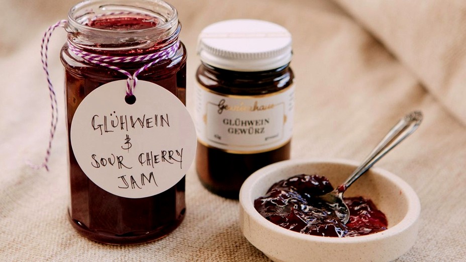 Image of Glühwein & Sour Cherry Jam
