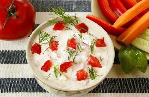 Image of Creamy Red Pepper & Onion Dip