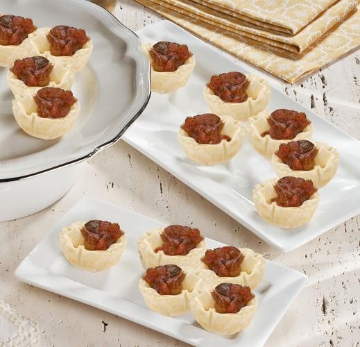 Image of Roasted Red Pepper & Onion Mozzarella Tarts