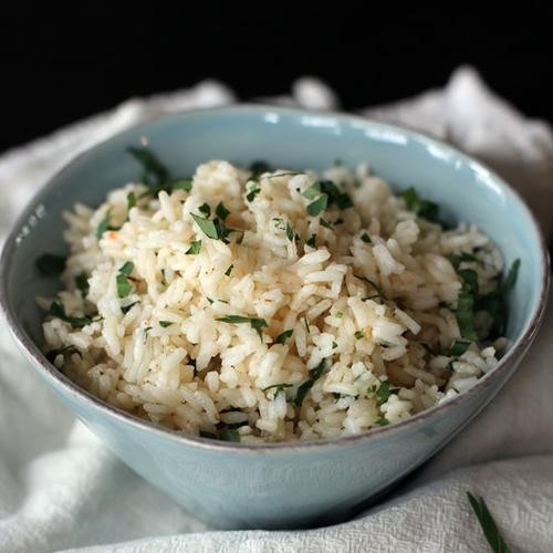 Image of Hatch Chile Pepper Cheesy Rice