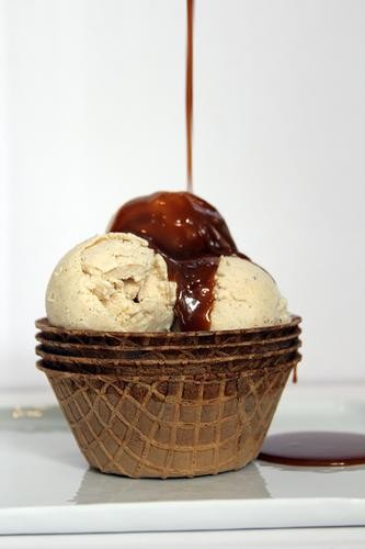 Image of Pumpkin Nocino Cheesecake Ice Cream