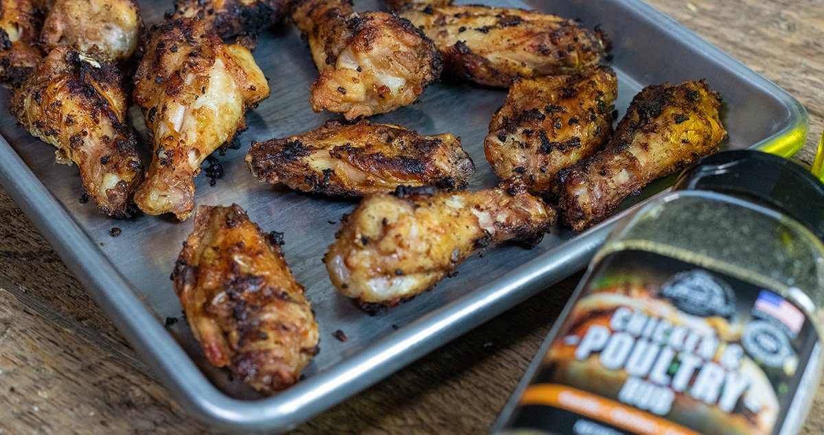 Seasoning for chicken clearance wings on the grill